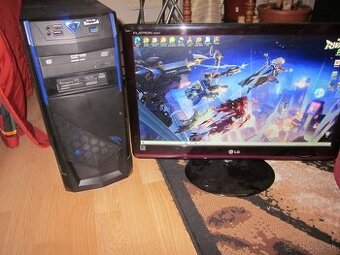 Herné PC,X4 955,16GB,SSD,HDSSD,GTX1050TI-4GB