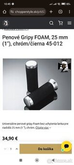 Gumenné gripy 1"