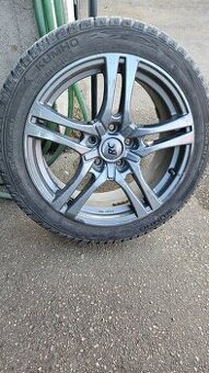 Sada al. diskov 5x112 R17 s pneu 225/45 (DOT 1624)