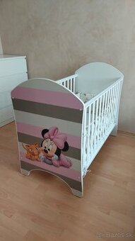 Disney postieľka +matrac, chranic, mantinel, plachty, hračka