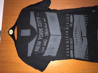 CALVIN KLEIN originál black damske tricko S/M