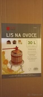 Lis na hrozno 30l preš