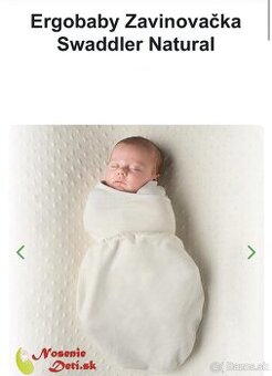 Zavinovacka ergobaby Swadller Natural