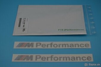 BMW ///M Performance nalepky 2ks ORIGINAL