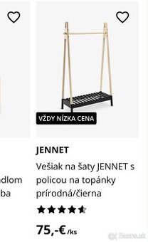 Vešiak na oblečenie
