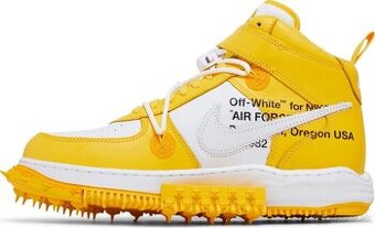 NIKE X OFF WHITE AIR FORCE 1 MID SP Leather