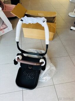 Cybex priam rám sedadla rosegold a seatpack simply flowers