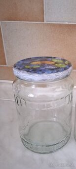 Poháre na zaváranie aj s viečkami 0,25€