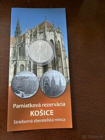 Strieborne zberatelske 10 a 20 eurove mince