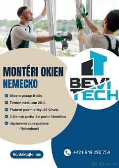 Montéri okien (montáž okien) - Nemecko