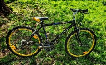 Starší detský horský bicykel