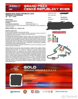 Moto GP česká republika 2025