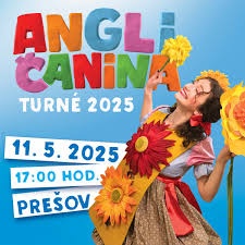 Predám 2 lístky Spievankovo Angličanina Prešov dnes 11.5.