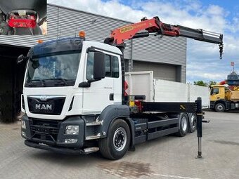 MAN TGS 26.420 BL - 6x2 – Valník + HR-Palfinger PK 22002-EHA