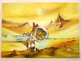 Obraz - Planetárna Krajina - Súčasné umenie
