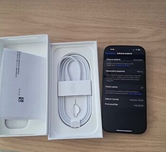 iPhone 16 Pro 256gb top stav