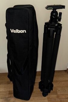 Profi statív Velbon Sherpa Pro CF‑635 + guľová hlava QHD‑61Q
