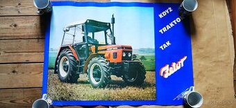 Plagáty Zetor - schémy a výkresy