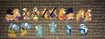 kinder retro figurky