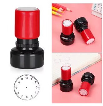 Hodinová pečiatka učebné nástroje pre deti