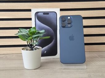 Apple iPhone 15 Pro Max 512GB Blue Titanium | ZÁRUKA 12?