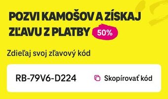 SWIPE 50% ZĽAVOVÝ KOD