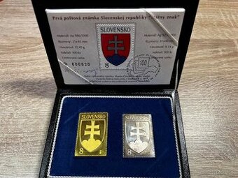 Kúpim AU+AG poštovú známku