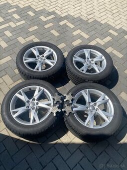 Predám :Originál Alu disky AUDI A3 s letnými pneu 235/55 R17