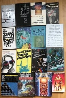 mix sci-fi a fantasy, detektívky
