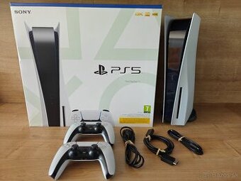 Playstation 5 disková verzia + 2x DualSense