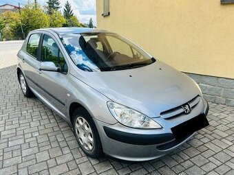 Peugeot 307 1.4 XS 1.majiteľ Servisná knižka