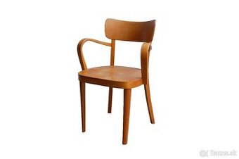 Art deco polokreslo Halabala čisto drevené
