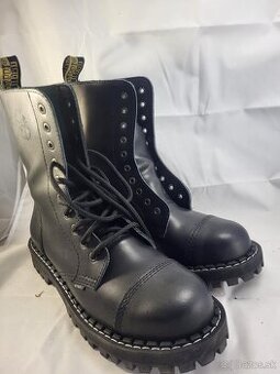 STEEL 10 dierkové čierne 44