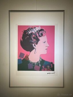 Andy Warhol "Margrethe II" Limitovaná edícia_Certifikát