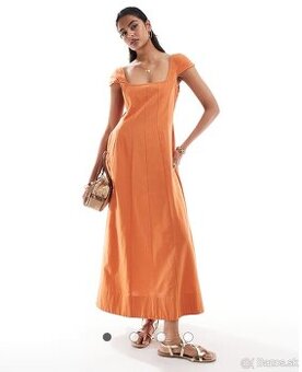 Krasne lanove saty zn. ASOS - 1