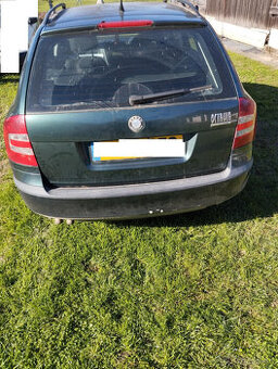 zadny naraznik, škoda octavia 2 combi 2008