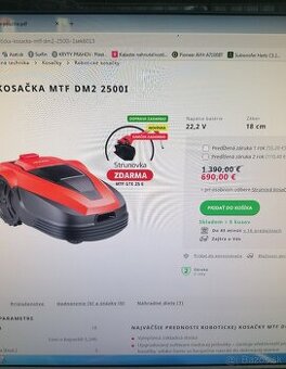 Robotická kosačka MTF DM2 2500i