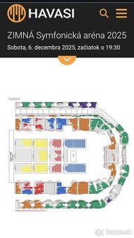 Predám listky(vstupenky) na genialnu skupinu HAVASI