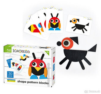 Drevená mozaika pre deti, nová, nerozbalená