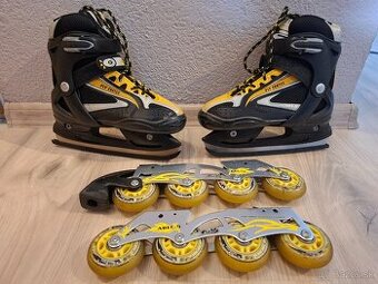 Detské univerzálne korčule 2v1