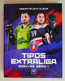 Hokejové kartičky TIPOS EXTRALIGA 2024/2025 - 1.séria ALBUM