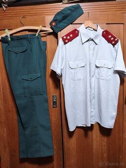 Vzácna uniforma PMJ petrol 1991