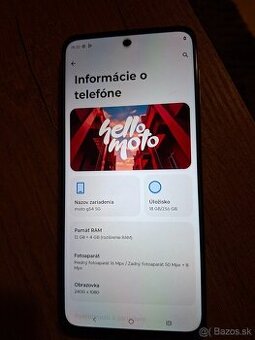 Predám Motorolu g54 pover edicition