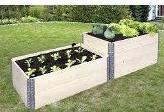 Vyvýšené záhony, paletové euroohrádky