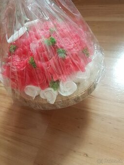 Mydlová kytica/torta