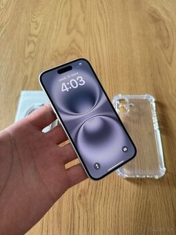 iPhone 16 256 gb White - nepoužívaný, záruka