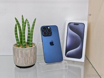 Apple iPhone 15 Pro 256GB Blue Titanium| ZÁRUKA 12M