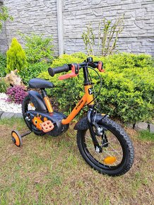 14 palcový detský bicykel B-TWIN 500 decathlon