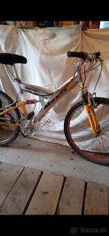 Odpružený horský bicykel OLPRAN CRAZY LINE MAXI'S