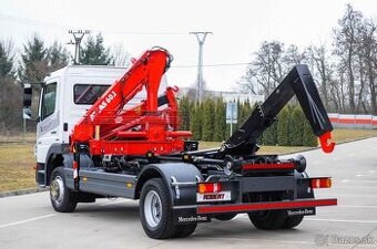MERCEDES NOVÝ HÁKOVÝ NOSIČ KONTAJNEROV HYDRAULICKÁ RUKA EU5